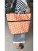 Faltbarer Polyester-Einkaufswagen mit Rädern - Tragbare Trolley-Tasche