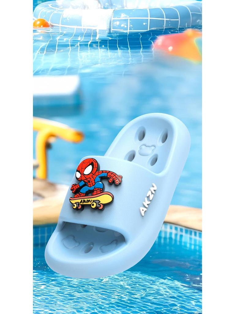 Kids' Summer Non-Slip EVA Bathing Sandals 2025: Two-Way Design for Boys and Girls