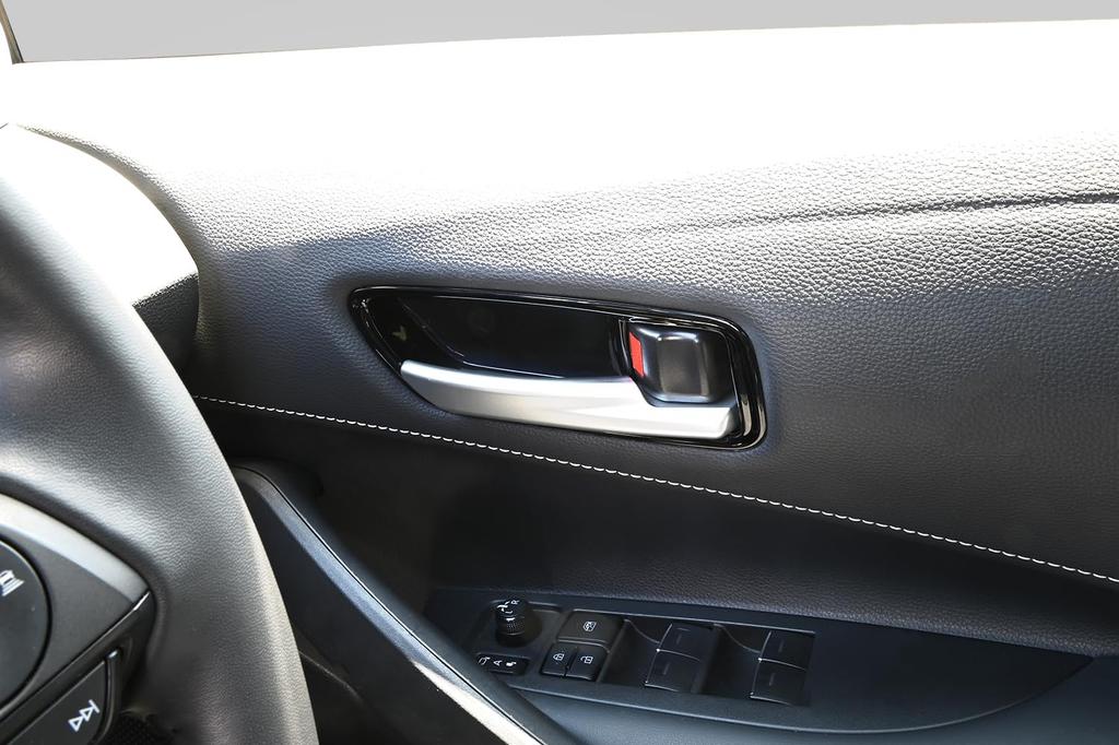 SecondStage Door Bezel Piano for Toyota Corolla Sport 210 Series Panel, Black, T840BLK,