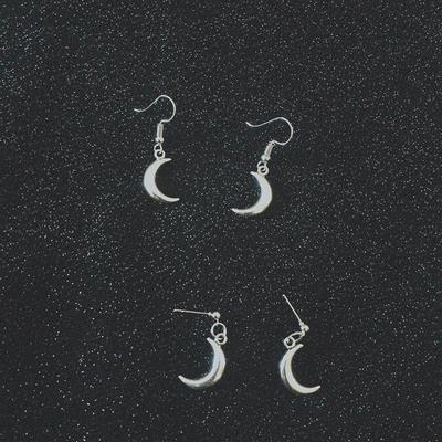 Einfache Crescent Moon Drop Ohrringe Für Frauen Partei Schmuck Kleine Weibliche Ohr Anhänger Ohrring Geschenk