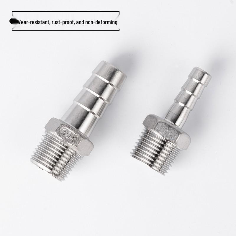 304 Stainless Steel Hex Male Thread Pagoda Fitting for Water/Air Hose