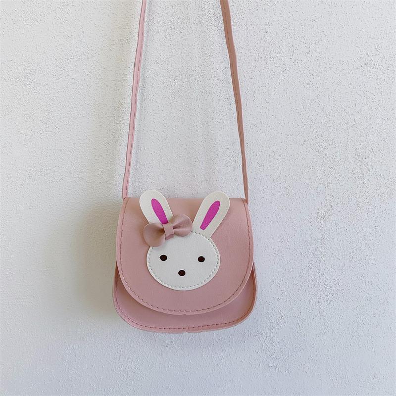 Adorable Cartoon Rabbit Crossbody Bag For Kids Perfect Summer Accessory In Multiple Colors