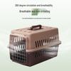 Washable Portable Medium Cat Carrier Crate - Breathable & Ventilated Design