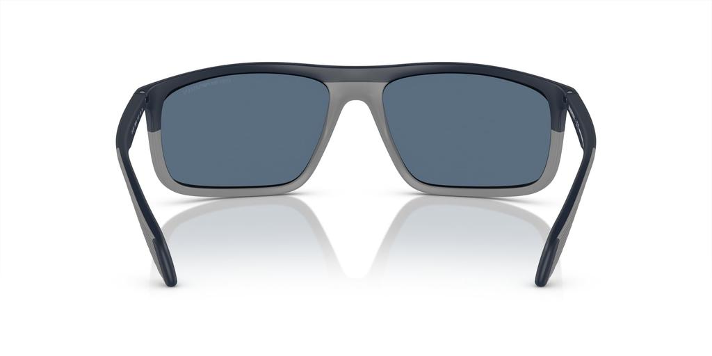Emporio Armani Sunglasses EA4212U Matte Grey 64 Blue/Rubber