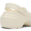 Crocs Stomp Clog Chalk Unisex Spor Ayakkabı Krem 209347-0WV