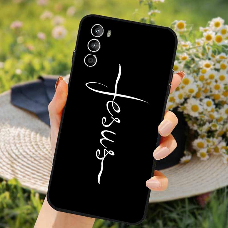Phone Case For Moto G84 G04 G22 G31 G32 G42 G52 G10 G20 G30 G60 G13 G14 G50 G100 G73 G23 Jesus Case