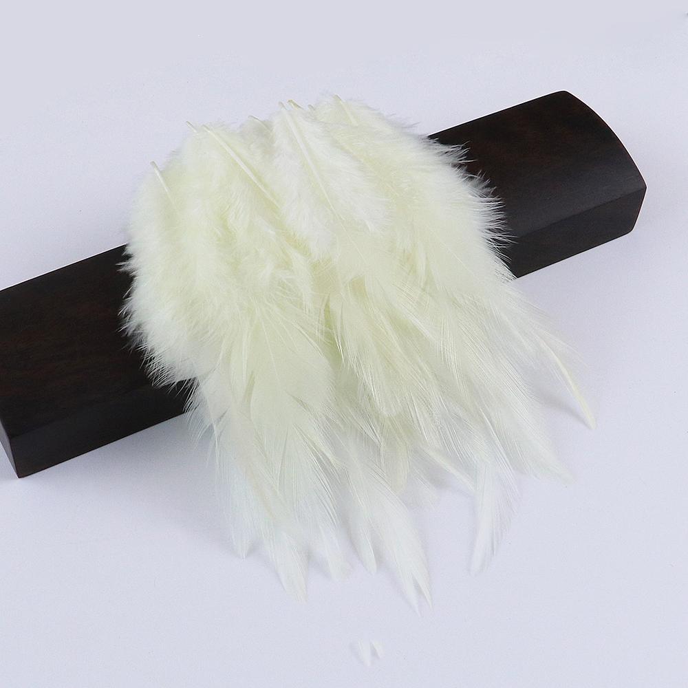 50Pcs  Natural Chicken Feather 4-6inch Beautiful Rooster Feathers for Jewelry Making Crafts Accessories Carnival Decoration