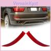 Bumper Bar New Car Face Cover Reflector Red Warning Lights Side For Bmw X5 E70 Lci 20112013 63147240997 63147240998