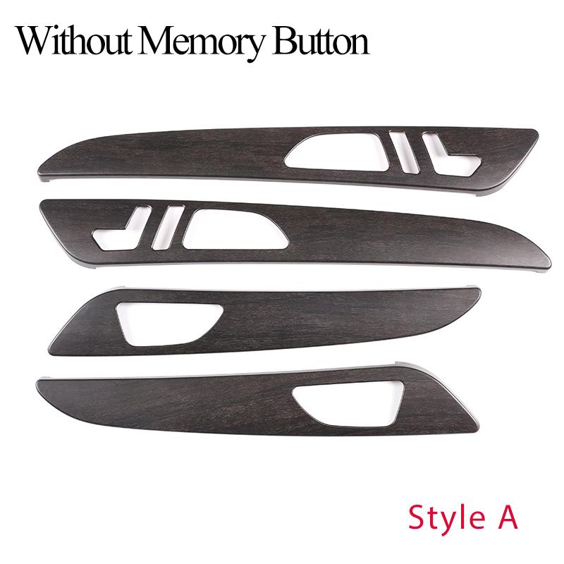 For Mercedes Benz ML GLE GL Class GLS 320 400 Car Styling ABS Carbon Fiber Interior Door Decoration Panel Cover Trim Accessories