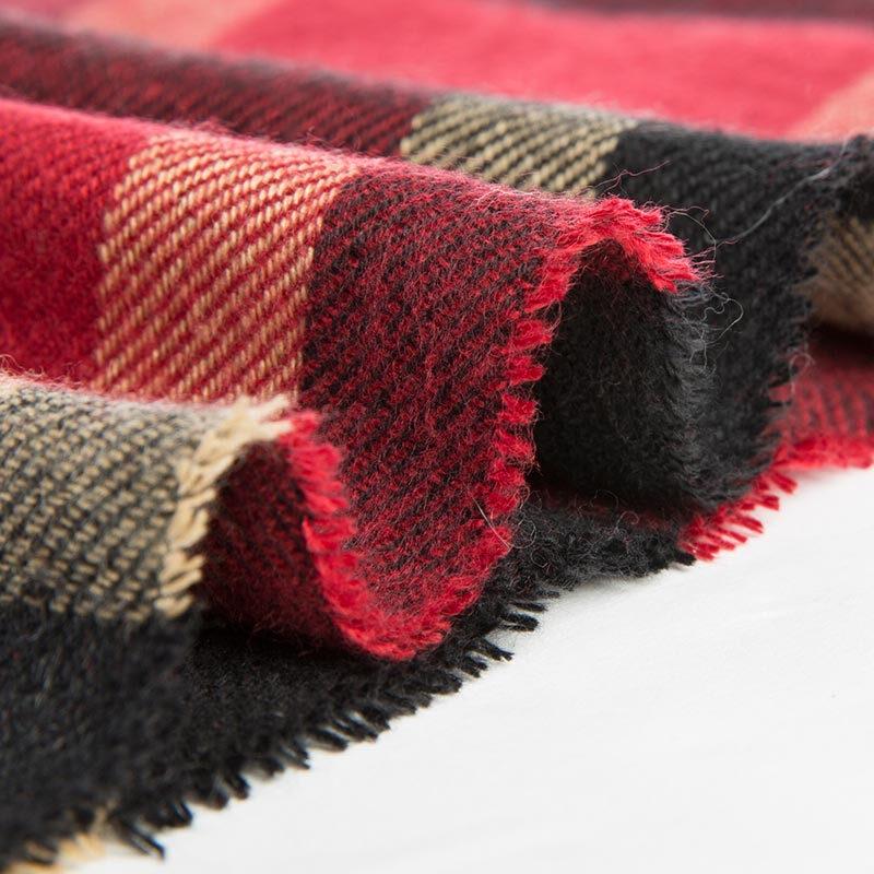 Hengyuanxiang Winter Warm Plaid Scarf