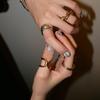 Niche Design Blogger Double-Layer Knotted Ring Simple And Fashionable Personality Unique Trend Light Luxury Ring