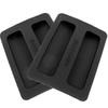 Set of 2 Universal Toaster Cover Toaster Machine Cover Silicone Material Toaster Lid Bread Maker Cover for Bread Maker