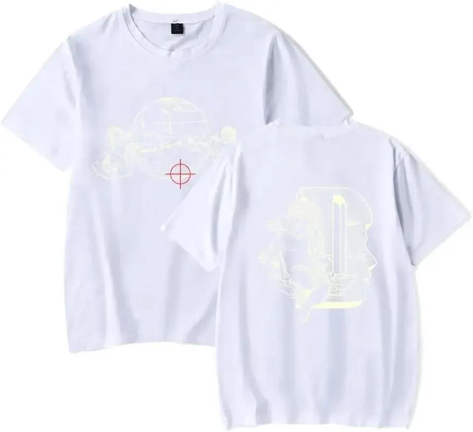 Streetwear Duki Tričko Dámské Unisex Ležérní Krátký Rukáv Cool Modo Dlablo Y2K Zábavné O-výstřih Harajuku bavlněná Trička Oversize Topy