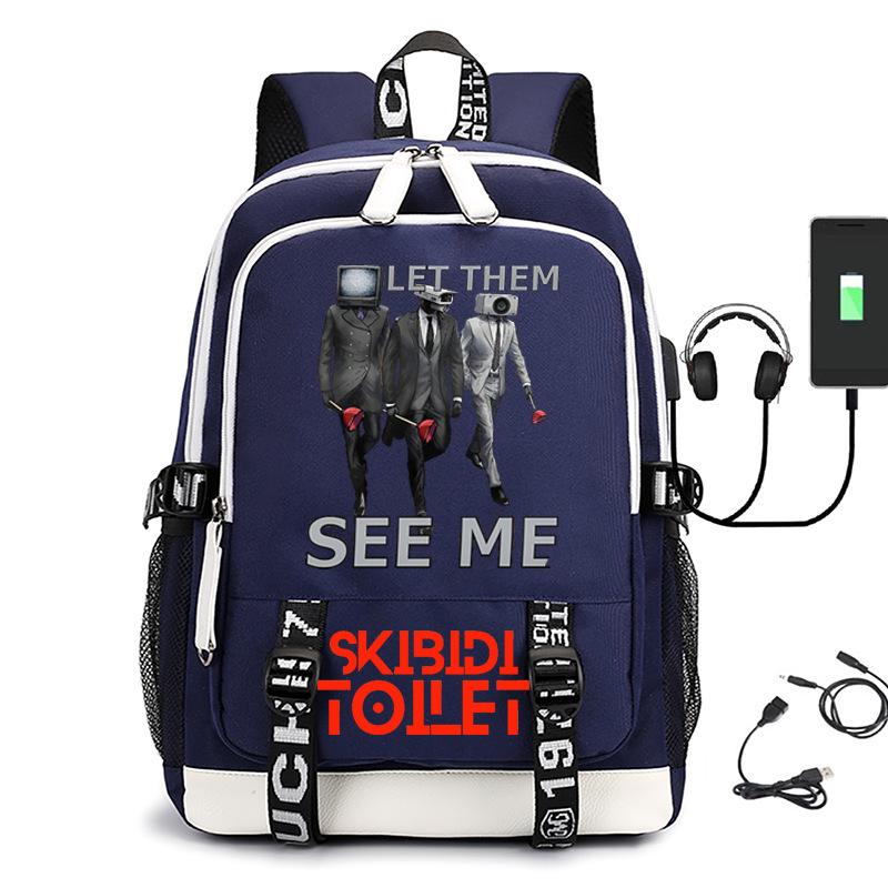 Children's schoolbag printed primary and secondary school backpack