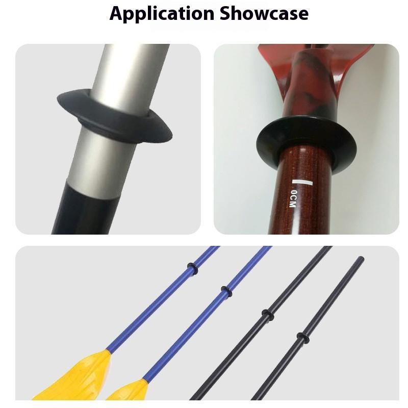 5Pcs Drip Ring Replacement Outdoor Rowing Boat Raft Canoe Kayak Oar Accessories Paddle Splash Guards Propel Paddle Parts