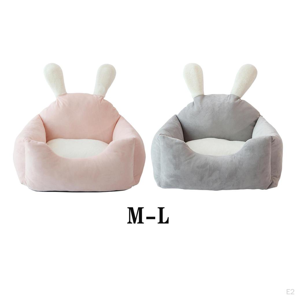 Cute Kennel Mat Washable Sleeping Bed Small Sofa Comfortable Warm Cushion for