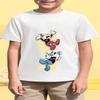 2026 Hot Sale Boys Girls Kids Cuphead Cotton T-Shirt Summer Fashion Cartoon Print 2-14Y