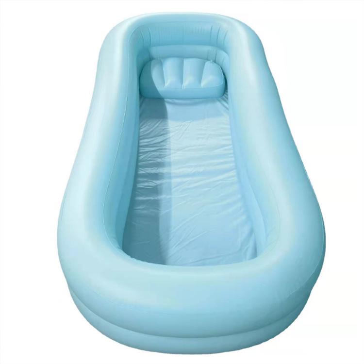 

Надувная ПВХ ванна для купания - Двухкамерная, Увеличенной высоты, Утолщенная, Противопролежневая конструкция