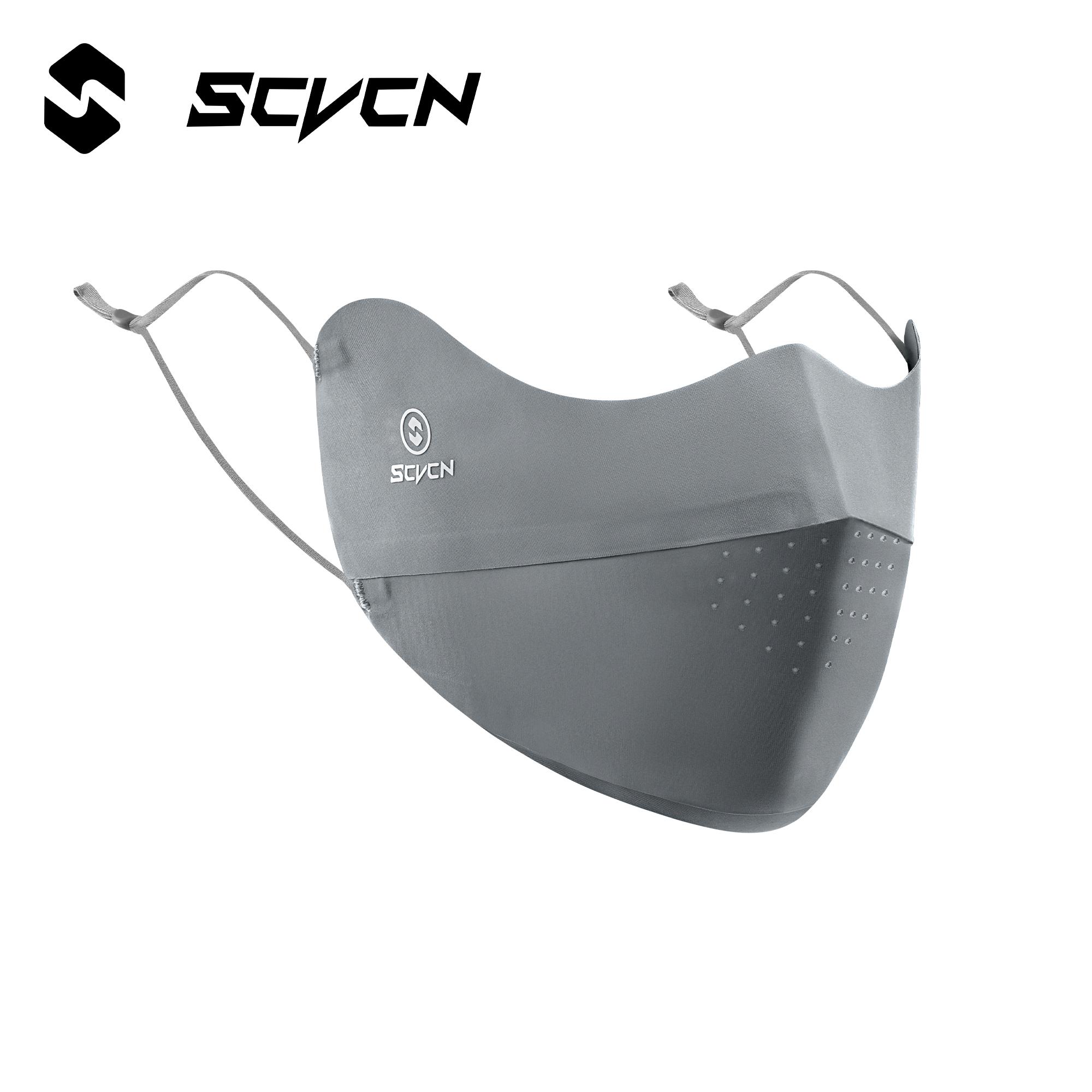 

SCVCN Cycling Face Mask Breathable Ice Silk Face Cover UV Face Shield Washable Reusable for Motorcycle Running Riding Exercise