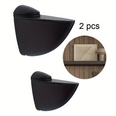 2 stücke Einstellbare Zink-legierung Glas Regal Halter Heimwerker Klemme Klammern Chrom Kit Bad Unterstützung Klemmen Halterung Regale Halter