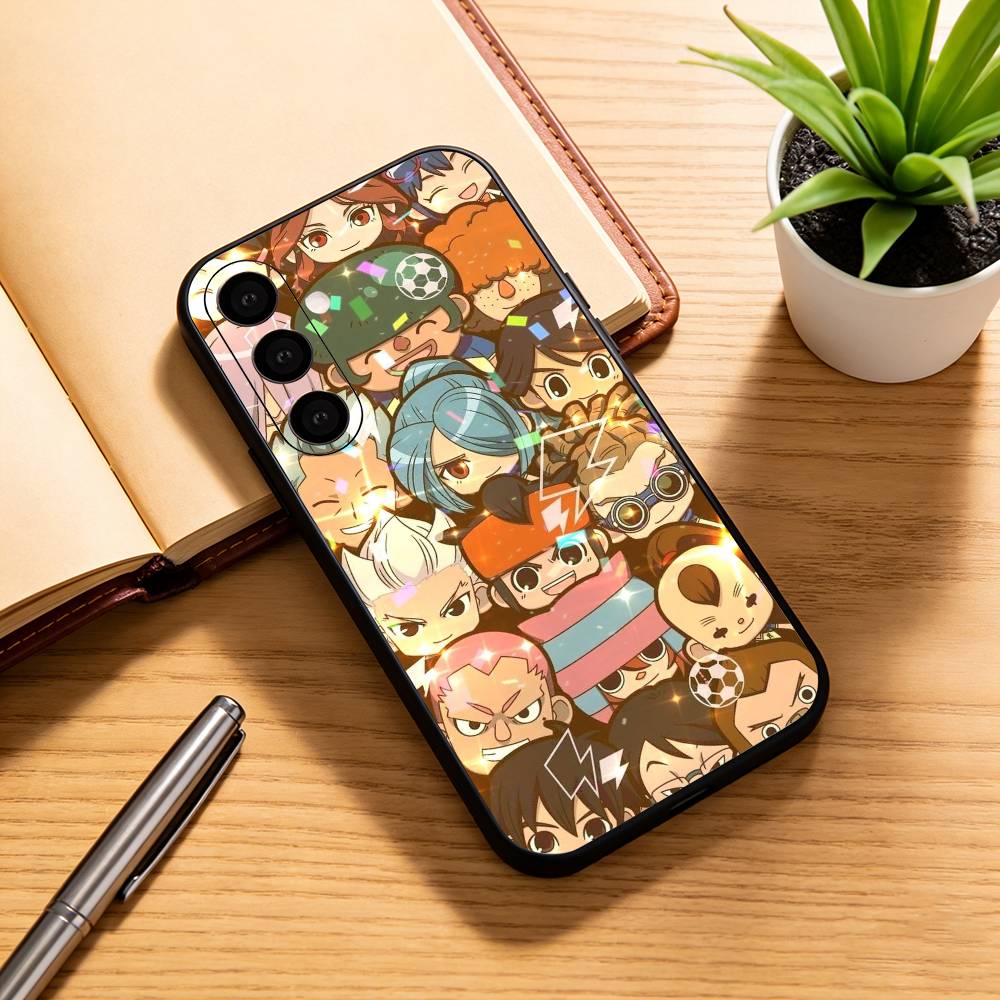 Inazumas Anime E-Eleven  Phone Case For Samsung Galaxy A73,A72,A71,A70,A53,A52,A51,Others Soft Black Cover