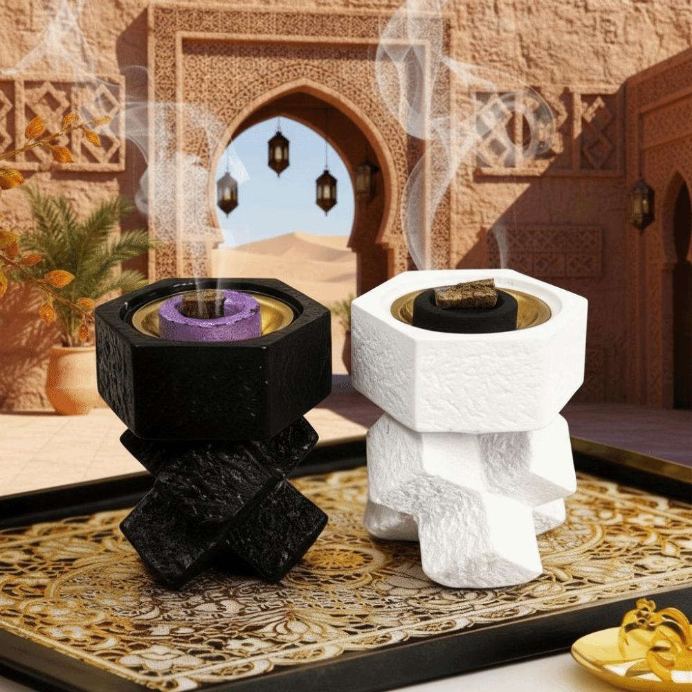 Decorative Cross-Knot Incense Burner Artistic Sandalwood Incense Burner  Yoga