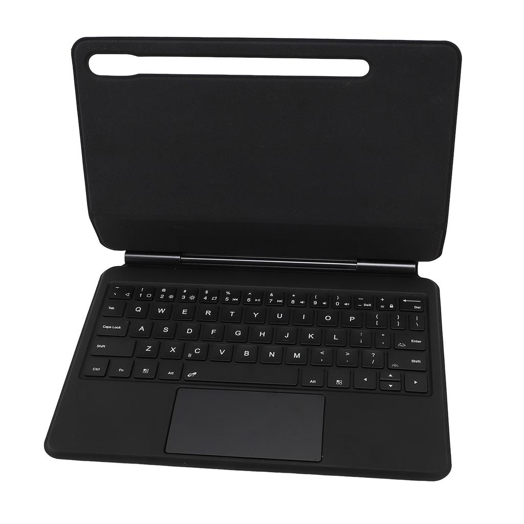 Magnetic Keyboard Case for Galaxy Tab S7 S8 S9 S9FE Floating Cantilever Stand Keyboard Case with Multi Touch Trackpad