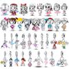 925 Silver Boys Girls Character Series Beads Charms Pendent Jewelry Fits 925 Original Bracelet Diy Gift For Women