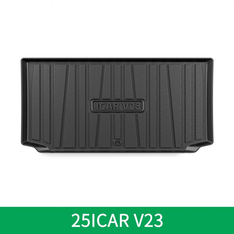 Eco-friendly Waterproof Trunk Mat for 2025 Chery iCAR V23 Custom Fit