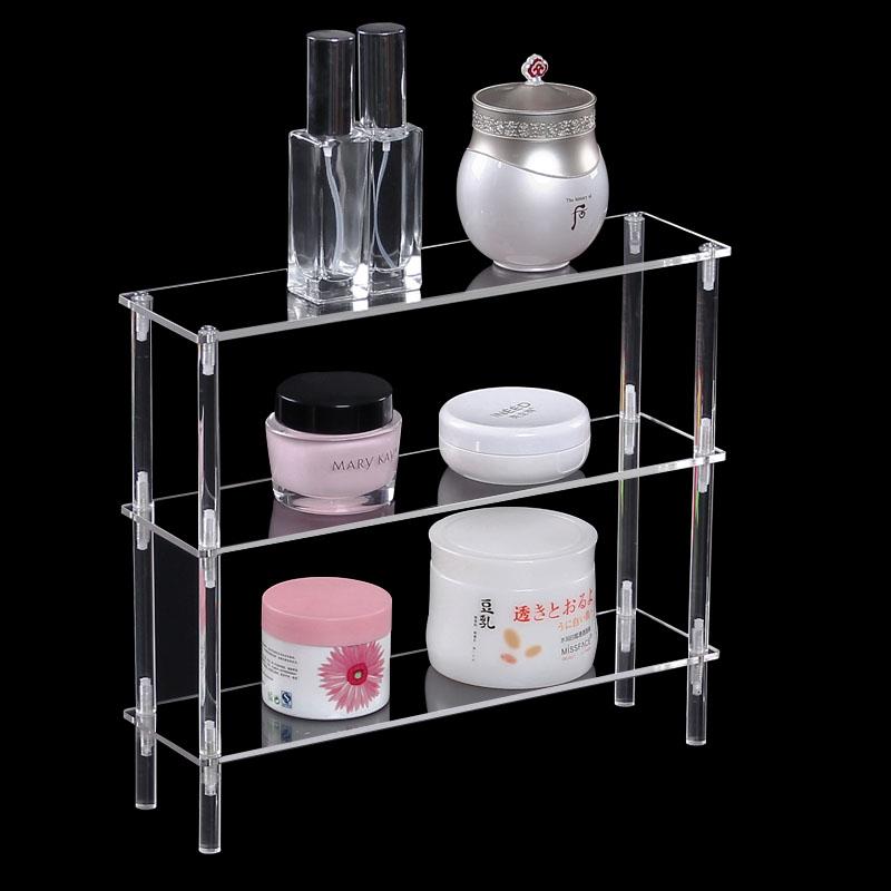 Clear Acrylic Display Riser Stand for Funko POP Figures, Cupcake Cosmetic Perfume Clay Doll Jewelry for Display Stand Organizer