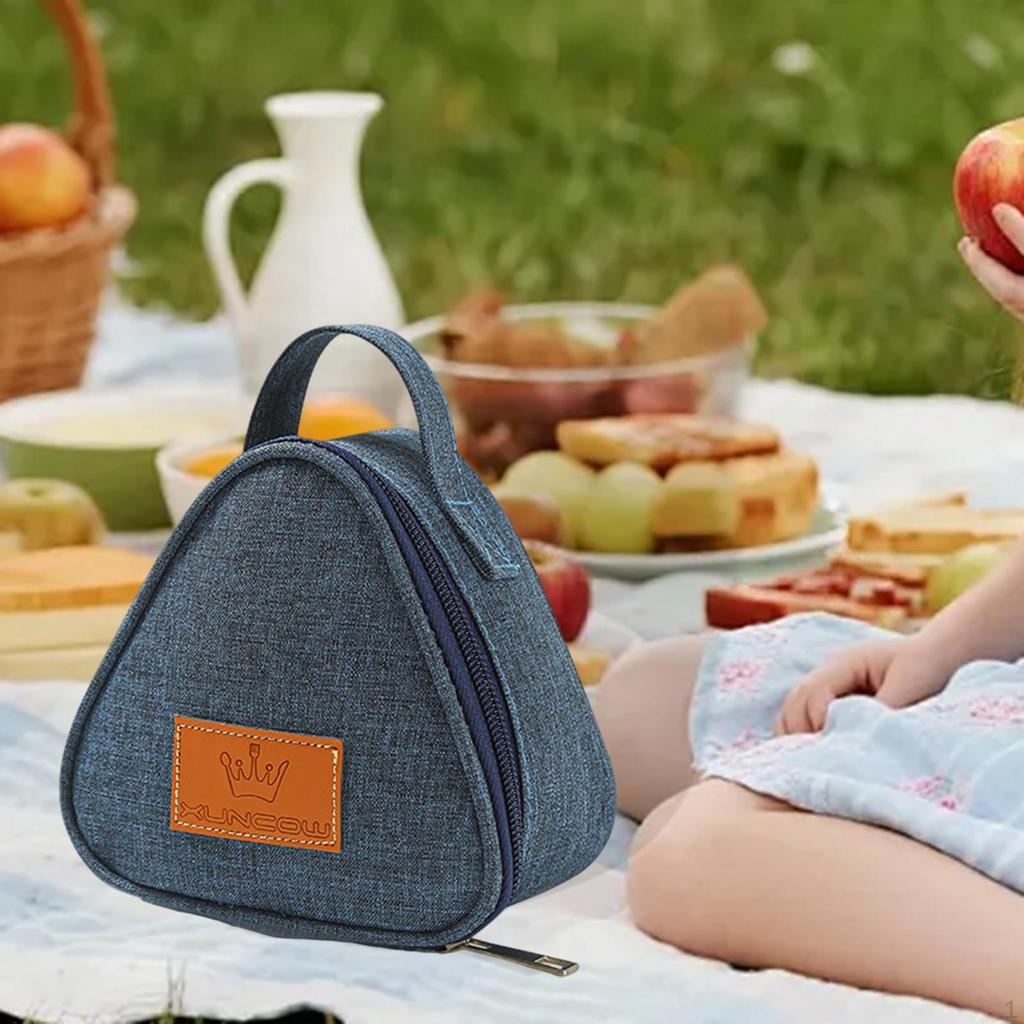 Isolierte Snacktaschen Aluminiumfolie Outdoor-Lunchbox für Arbeit Büro Fitnessstudio