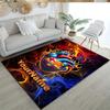 Fc Barcelona Personalized Text Carpet Perfect for Hallway Dormitory Dining Room Game Room Antislip Carpet Decorate Offices Best for Christmas