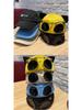 Cat Ears Aviator Hat with Sunglasses - Duckbill Baseball Cap & Russian Cat Sun Hat