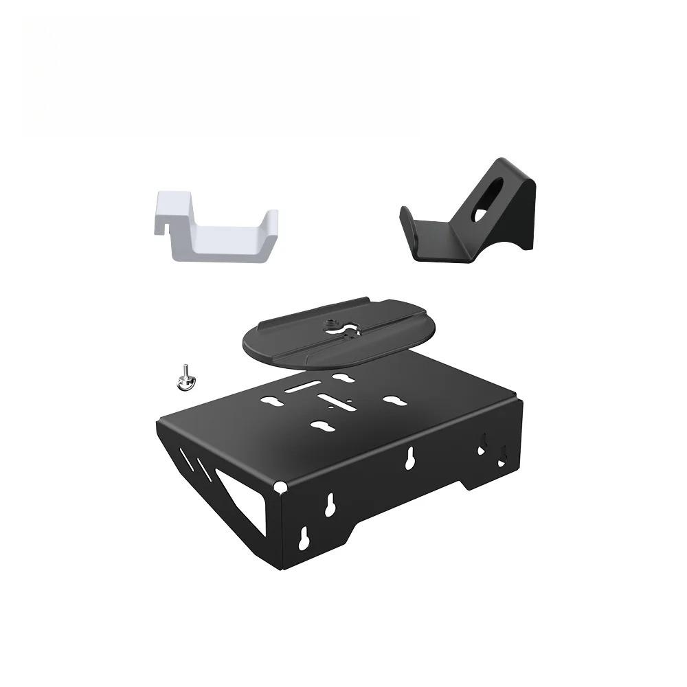 Wall Mount for PS5 Slim/PS5 (Disc and Digital), Steel Wall Bracket with 1 Headset Holder and 2 Controller Hooks