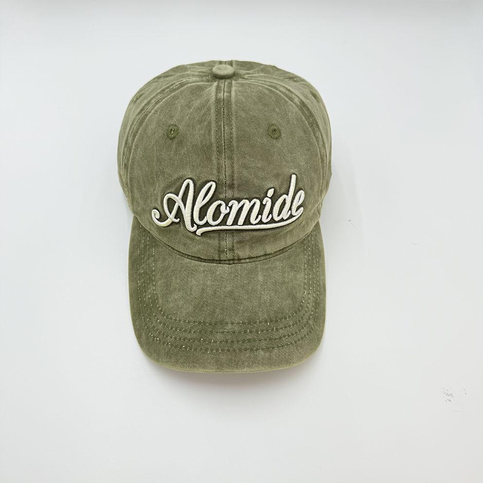 Baseball Cap Cotton Embroidered Letters With Sunshade For Casual Outdoor Wear