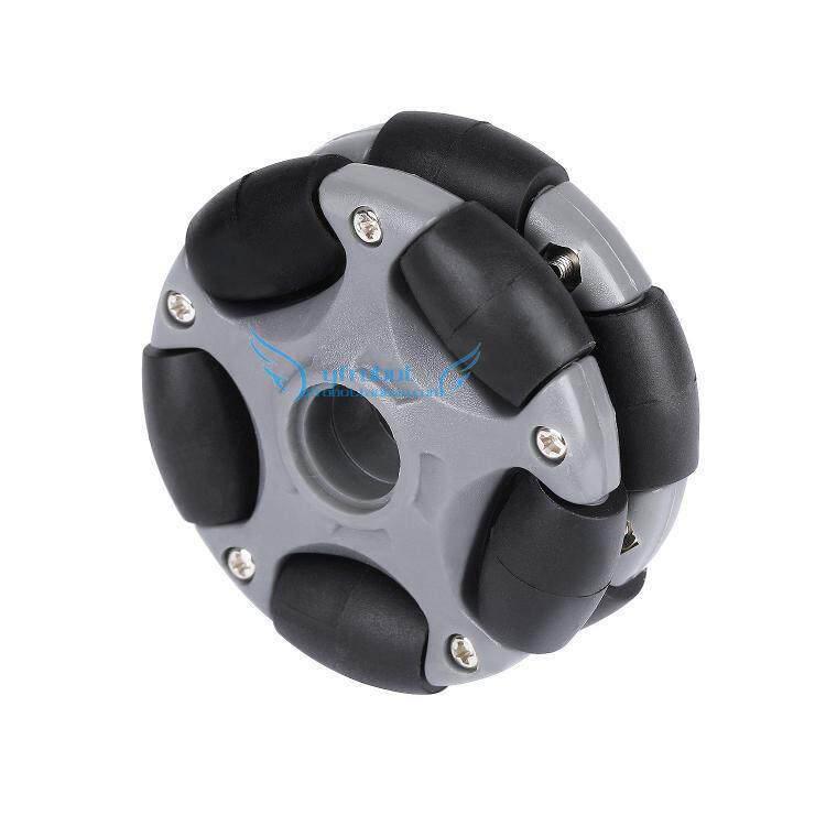58mm Omni-Directional Fuli Wheel for ROS Platforms No Coupler-58MM Plastic White Wheel