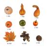 Colorful Fabric & Foam Pumpkins for Thanksgiving and Halloween Celebration