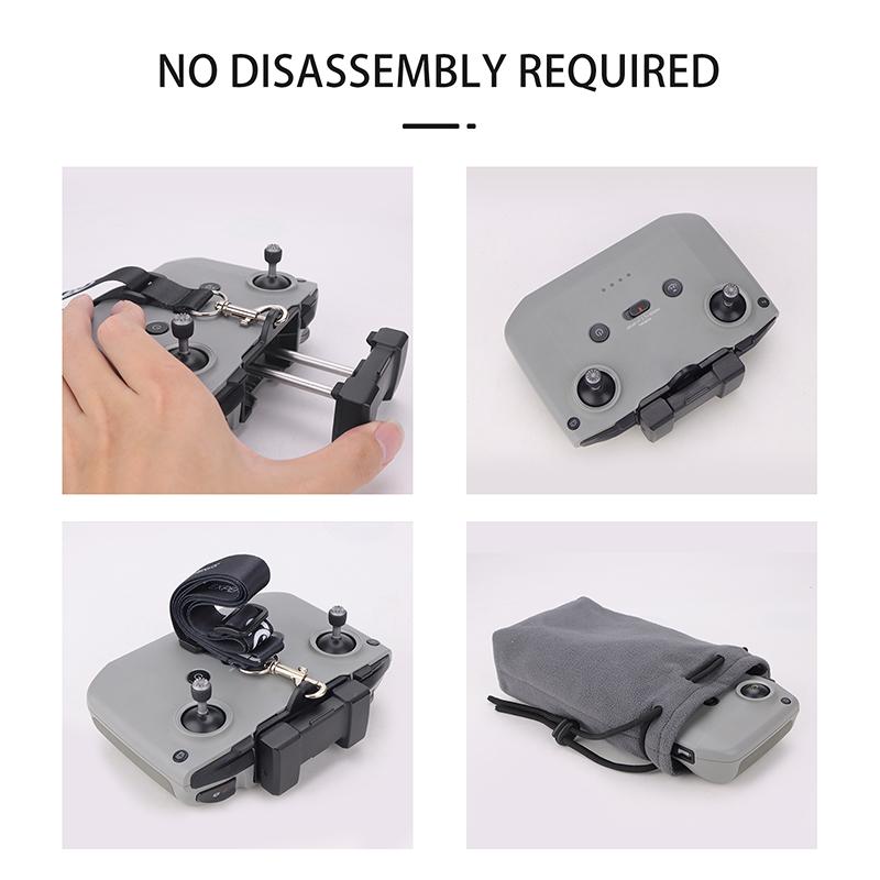 For DJI RC-N1/N2/N3 Remote Controller Lanyard NeckStrap w Fixed Clip Hook for DJI Mini 2 3 4 Pro/Air 3S/NEO Drone Accessories