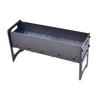 Portable Charcoal Grill with Folding Legs User-Friendly for Picnics, Campers