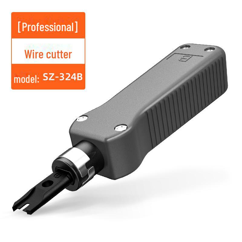 

Многофункциональный сетевой инструмент: Дырокол, обжимной инструмент и плоскогубцы для коммутационных панелей и телефонных линий SZ-324B Professional Wire Cutter