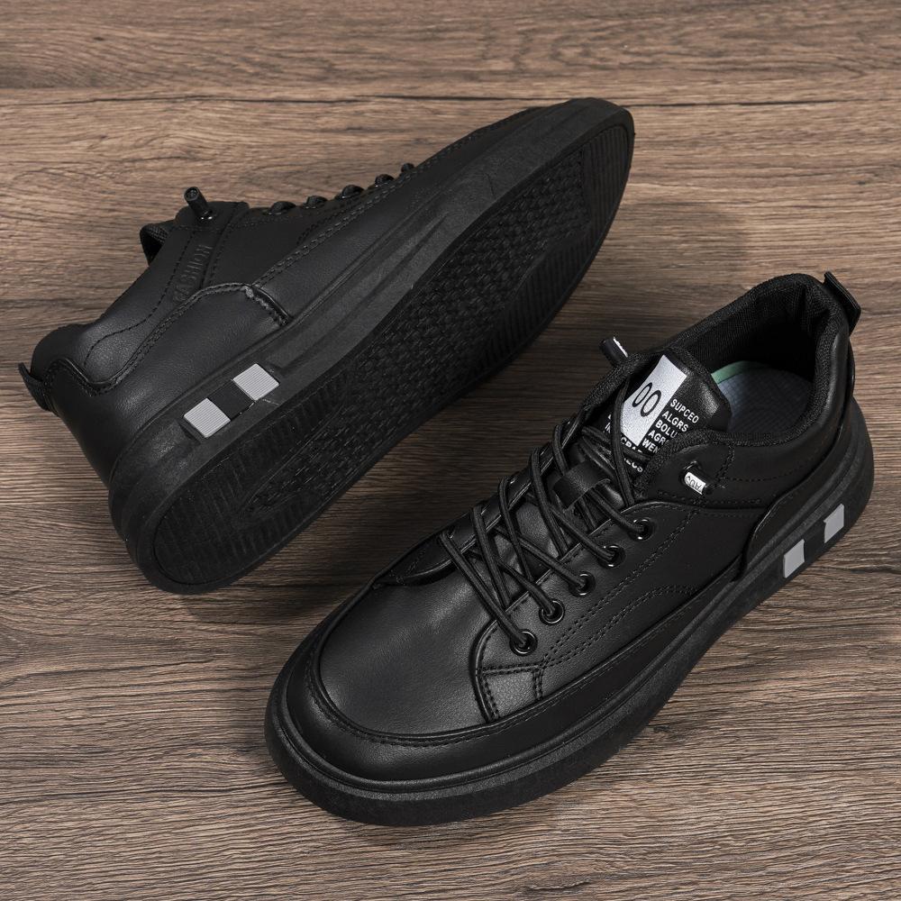Men's Shoes 2025 Board Shoes Casual Shoes New Autumn and Winter Velvet Sports Shoes Medium Help Tooling Fashionable Versatile White Shoes