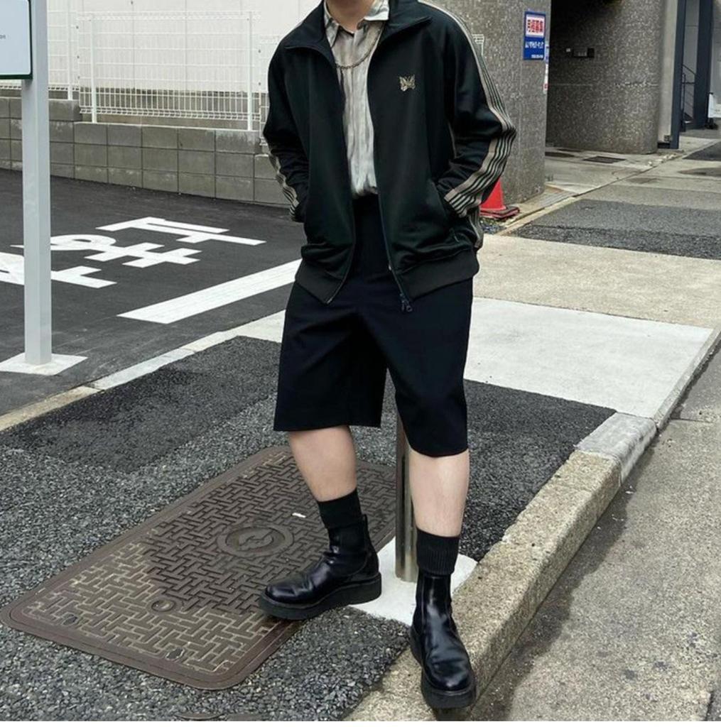 NEEDLES TRACK Unisex Kelebek Nakışlı Günlük Ceket - Trend Japon Markası, Her Şeyle Uyumlu Sonbahar Tasarımı