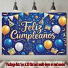 Party Backdrop Flat Feliz Cumpleaos Events Wedding Coming Ceremony Four Season Photo Booth Background Front Door Decor