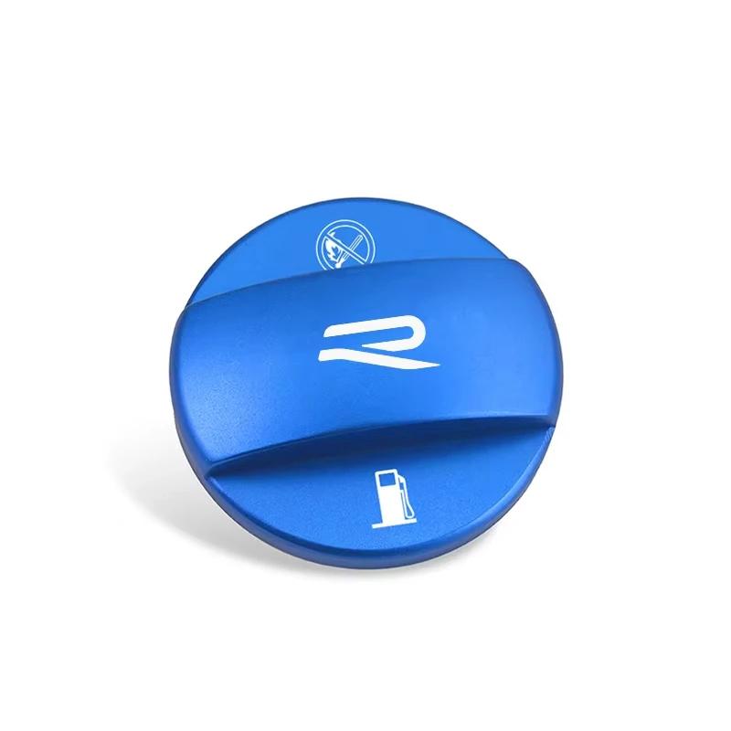 XMZSA1 Alloy Car Fuel Cap Oil Box Lid Petrol Tank Covers For Volkswagen VW Rline GTI Polo Golf 6 7 Tiguan Arteon Jetta Passat CC MK8