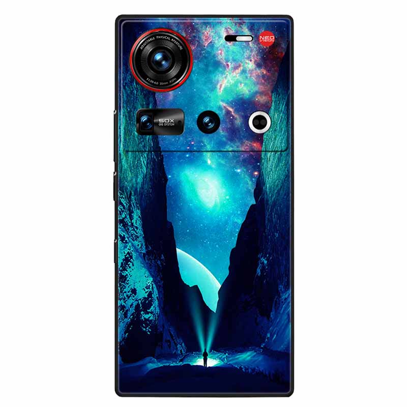 For ZTE Nubia Z70 Ultra 5G Case 6.85'' Black Silicone TPU Soft Phone Cover for Nubia Z70 Ultra Protective Back Shells Z 70 Ultra
