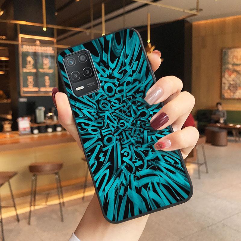Pokras Lampas Graffiti Case for OPPO Realme GT 2 Pro X2 Pro XT C25S 8 7 6 Pro 6i Realme GT Master C3 C21 C21Y C11 X3 SuperZoom