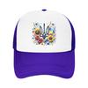 Ukrainian Trident Tryzub Ukraine Mesh Baseball Cap Adult Sport Trucker Worker Cap Dad Hat Sports Cap Summer Trucker Hats