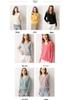 Leichter V-Ausschnitt Strickpullover - Damen einfarbiger Pullover für Frühling & Herbst