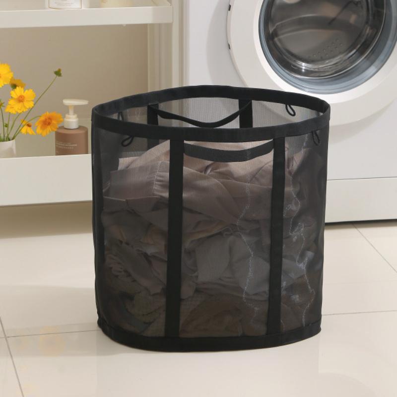 Foldable Laundry Basket with Handles,Freestanding Hamper for Bedroom,Laundry Room,Toys Miscellaneous Items,Laundry Organization