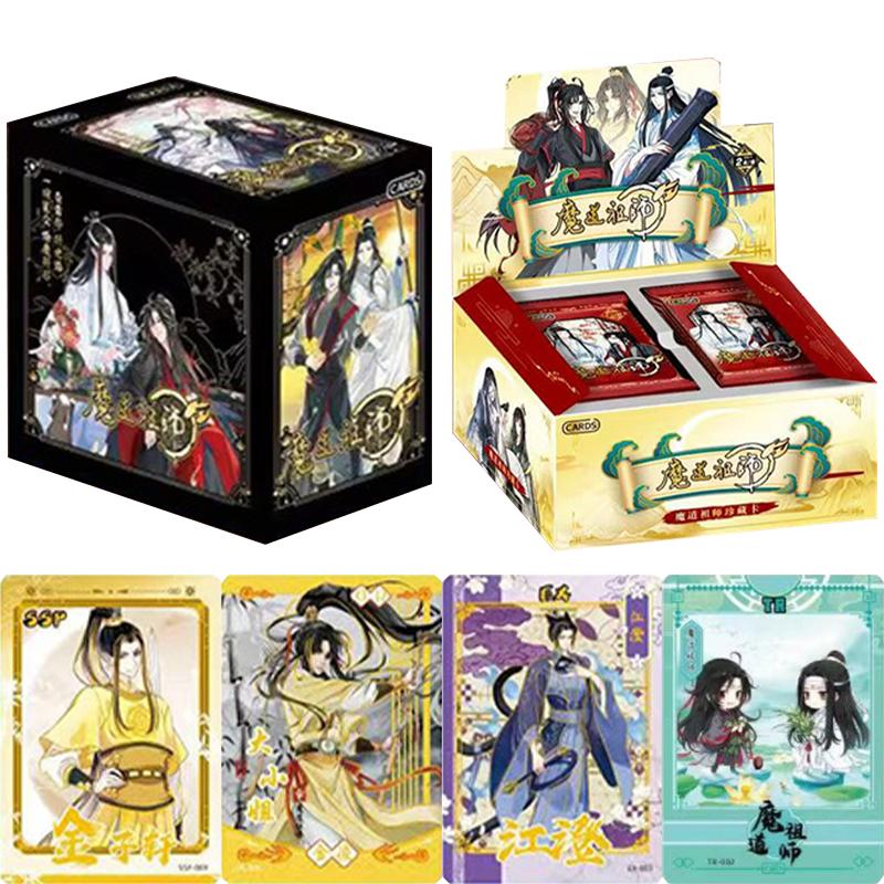 Mo Dao Zu Shi Carte Patriarca di Yiling Wei Wuxian Lan Wangji Romanzo Periferica Anime TCG Gioco di Carte Collezionabili Giocattoli Regali
